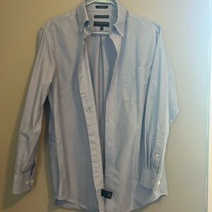 SADDLEBRED / EASY CARE OXFORD / SIZE 15 1/2, 32-33